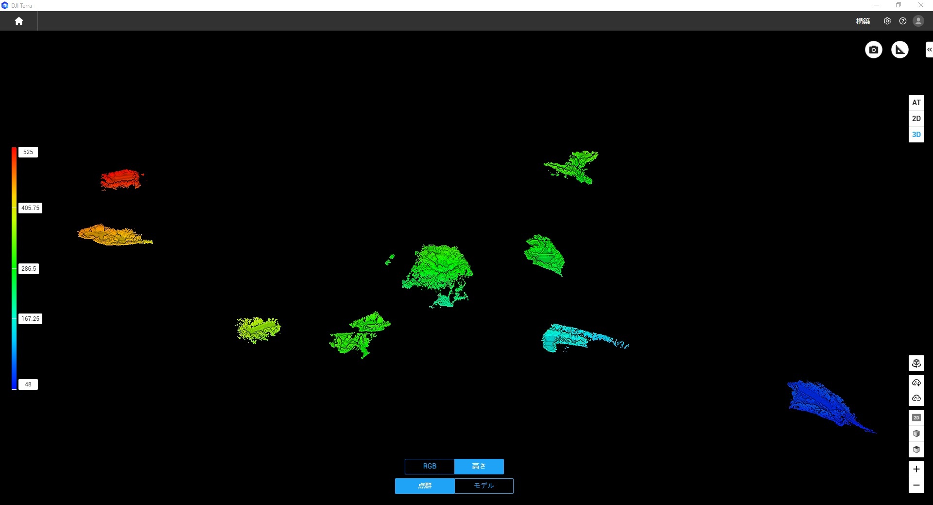 FAQ_20241204_飛び地撮影写真によるDJI Terraでの再構築処理(点群高さ).jpg